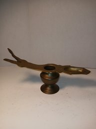 Antique 19th Century Bronze Indian Hindu Changgalvetta Ritual Oil Lamp