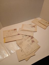 Multiple Envelopes And Letters, Correspondence From The 1930's