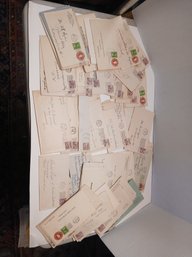 Lot Of Envelopes And Correspondence From The 1930's, Mostly Domestic