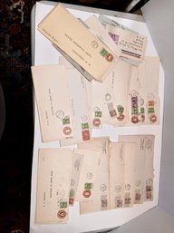 Lot Of Envelopes And Correspondence From The 1930's, Mostly Domestic (6)