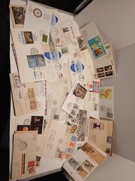 First Day Covers, US And Foreign, Used Stamps, 1960's, 1970's