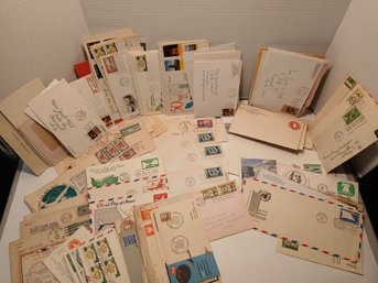 Lot Of First Day Issue, Correspondence, 1940's, 1930's, 1950's, Used And Unused