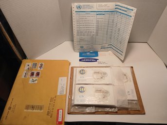 Lot Of United Nations 40th Anniversary Edition, First Day Covers, 1985