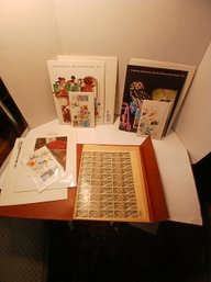 Lot Of 3 Mint Stamp Sets, 78, 79, 80, See Pics And One Block St