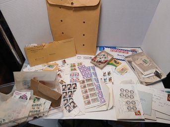 First Day Covers, Block Stamps, Used Stamps On Letters,  1970's And 1980's