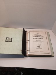 The American Commemorative Stamp Album 1893-1957, Approximately 75% Full