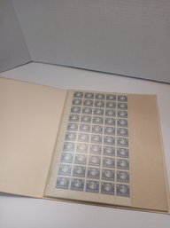 Mint File Folder Of First Day Issues, Block Stamps, Unused, 1950's, 23 Pages With Stamps