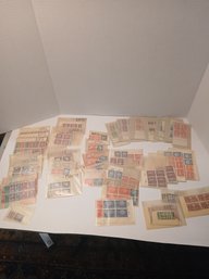 Lot Of Foreign Stamps, Different Denominations