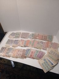 Lot Of  Domestic Stamps, Different Denominations, Unused And Used