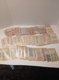 Lot Of  Domestic Stamps, Different Denominations, Unused And Used