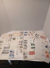 Lot Of First Day Covers, Envelopes, 1960's