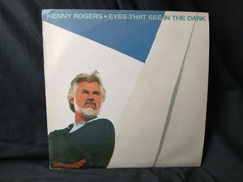 Vinyl - Kenny Rogers - Eyes That See In The Dark - Jacket Good, Record Great