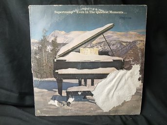 Vinyl - Supertramp - Even In The Quietest Moments - Jacket  Poor, Record Great