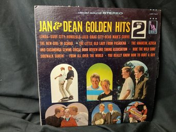 Vinyl - Jan & Dean - Golden  Hits Volume 2 - Jacket Good Plus , Record Great