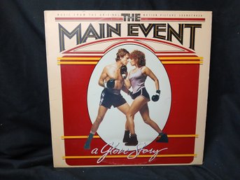 Vinyl - The Main Event - Motion Picture Soundtrack - Jacket Good Plus, Record Great B. Streisand