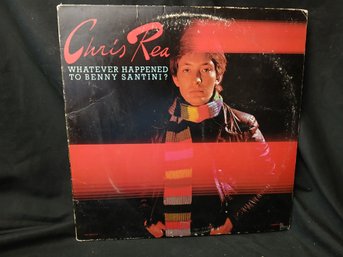 Vinyl - Chris Rea - What Ever Happened To Benny Santini  - Jacket Poor, Record Great