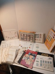 United Nations Child Survival Series Of Unused Stamps, Block Stamps, 1985, Sheet Of Elvis Stamps