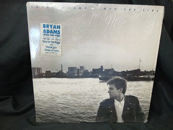 Vinyl - Bryan Adams - Into The Fire - Jacket Good Record Great