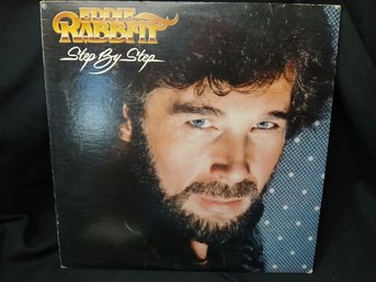 Vinyl - Eddie Rabbit - Step By Step - Jacket Good, Record Great