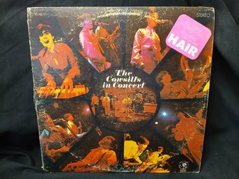 Vinyl - The Cowsills - In Concert - Jacket Good, Record Great