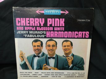 Vinyl - Jerry Murad's Fabulous Harmonicats - Cherry Pink & Apple Blossom White - Jacket Good, Record Great