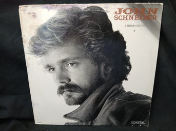 Vinyl - John Schneider - A Memory Like You  - Jacket Poor, Record Great