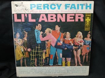 Vinyl - Percy Faith -  Broadway Production  L'il Abner - Jacket Good, Record Great