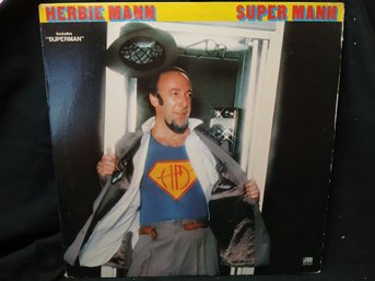 Vinyl - Herbie Mann - Super Mann- Jacket Good, Record Great