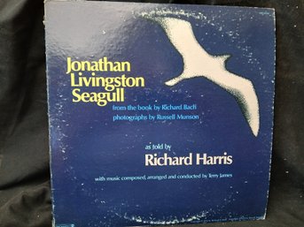 Vinyl - Jonathan Livingston Seagull  - As Told By Richard Harris  - Jacket Good, Record Great