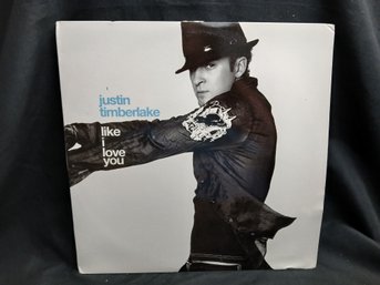 Vinyl - Justin Timberlake - Like I Love You - Single  -  Jacket Great,Record Great