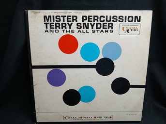 Vinyl - Terry Snyder - Terry Snyder And The All Stars -  Jacket Good, Record Great