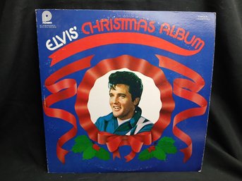 Vinyl - Elvis Presley - Christmas Album  -  Jacket Great,  Record Great