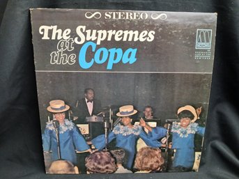 Vinyl - The Supreme's - Live At The Copa Cabana   -  Jacket Good, Record Great