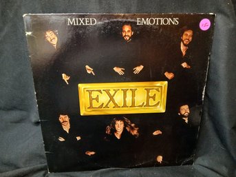 Vinyl - Exile - Mixed Emotions  -  Jacket Good , Record Great