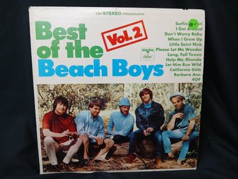 Vinyl - Beach Boys - Best Of - Volume 2, Jacket Good, Record Great