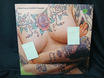 Vinyl - Super Tramp - Indelibly Stamped - Jacket Great, Record Great
