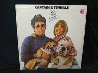Vinyl - Captain & Tennile - Love Will Keep Us Together - Jacket Great, Record Great