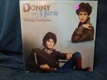 Vinyl - Donny & Marie - Winning Combination  - Jacket Great, Record Great