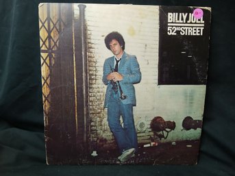 Vinyl - Billy Joel - 52nd Street - Jacket Good, Record Great