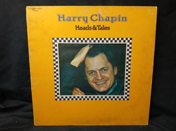 Vinyl - Harry Chapin - Heads & Tails - Jacket Good, Record Great