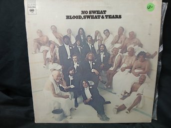 Vinyl - Blood, Sweat & Tears - No Sweat - Jacket Great,  Record Great