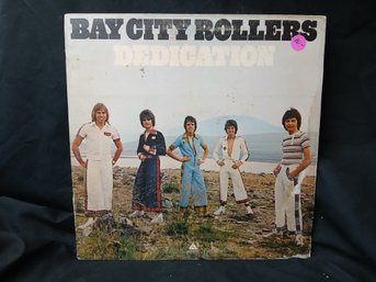 Vinyl - Bay City Rollers - Dedication  -  Jacket Good,  Record Great