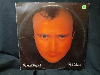 Vinyl - Phil Collins - No Jacket Required  - Jacket Good, Record Great