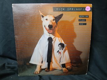 Vinyl - Rick Springfield - Working Class Dog   - Jacket Good, Record Great