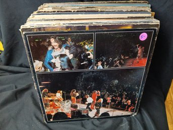 Vinyl - Lot Of 35 Miscellan- Bette Midler, Sinatra, Steppenwolf, D. Martin- Jackets Poor But Playable Records