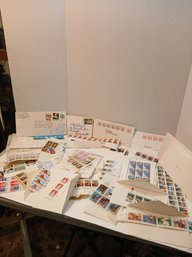 Lot Of Block Stamps, Various Dates, Us Savings Bond, Love, Black Heritage, Unused