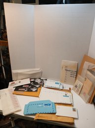 Lot Of First Day Issues, Block Stamps, Elvis, United Nations, Envelopes, Loose Used Stamps