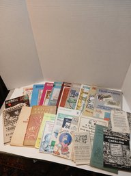 Lot Of Stamp Journals, Catalogs, Cute Comic Book, Variety Of Dates, Nestle