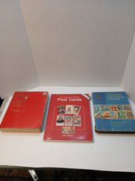 Lot Of Postal Stamp Catalogs, Postcard Catlogs From 60's, 70's And 90's