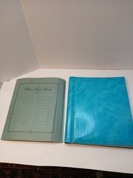 Bright Blue Album Full Of Block Stamps, Mint Sheet Books,